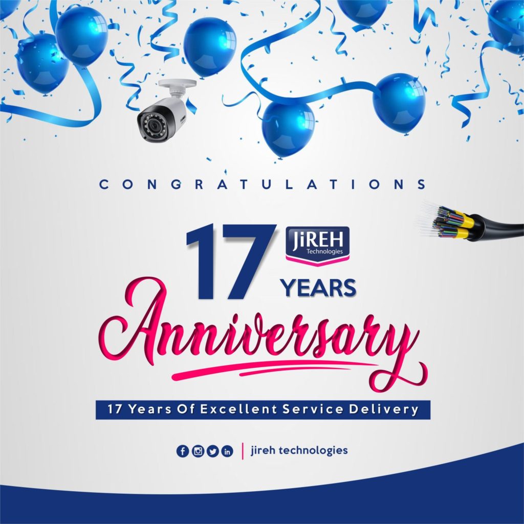 JiREH Technologies Celebrates 17 Years of Excellent Quality Services